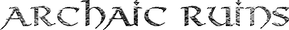 Archaic Ruins Logo